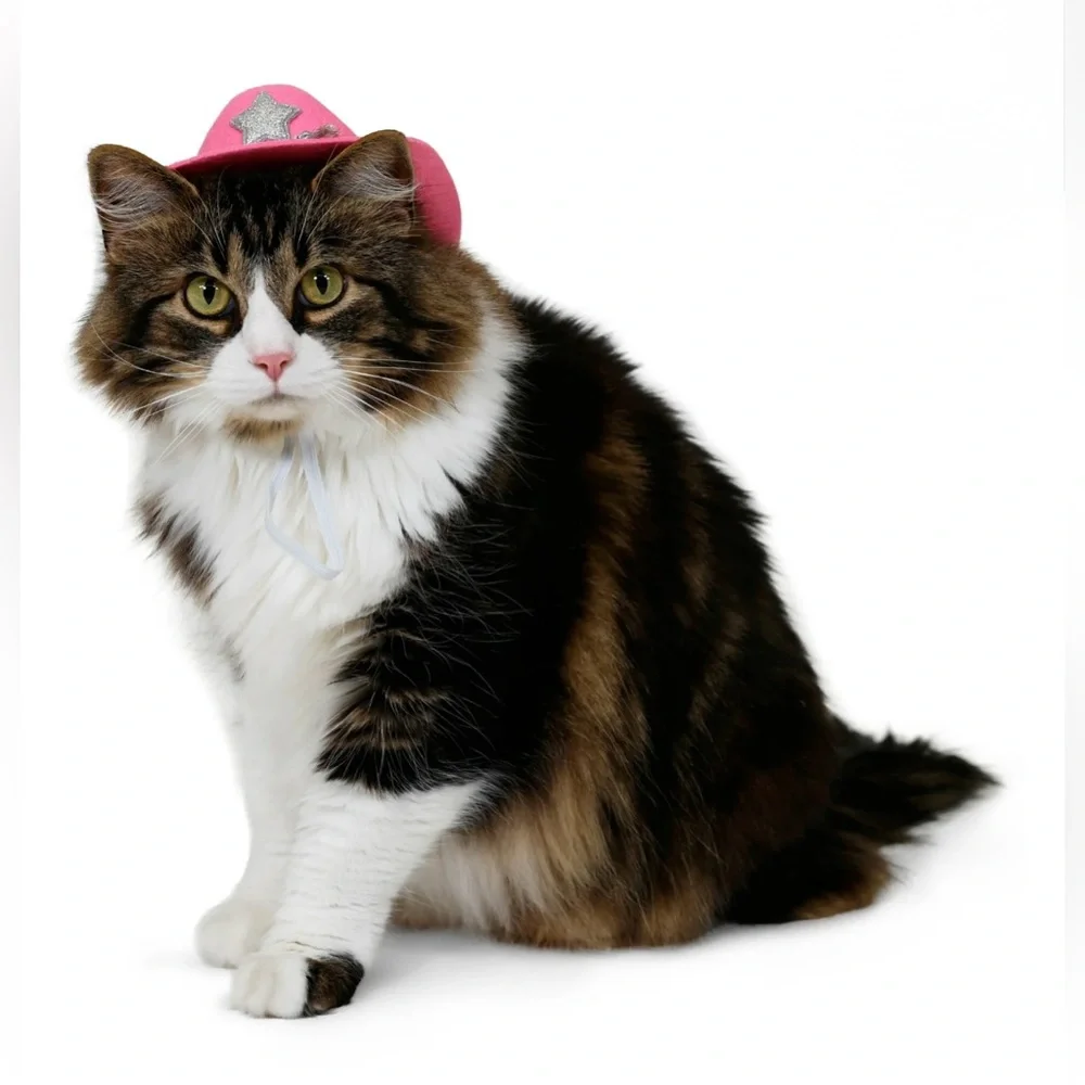 NWT - Cowboy Hat for Dogs & Cats - Pink